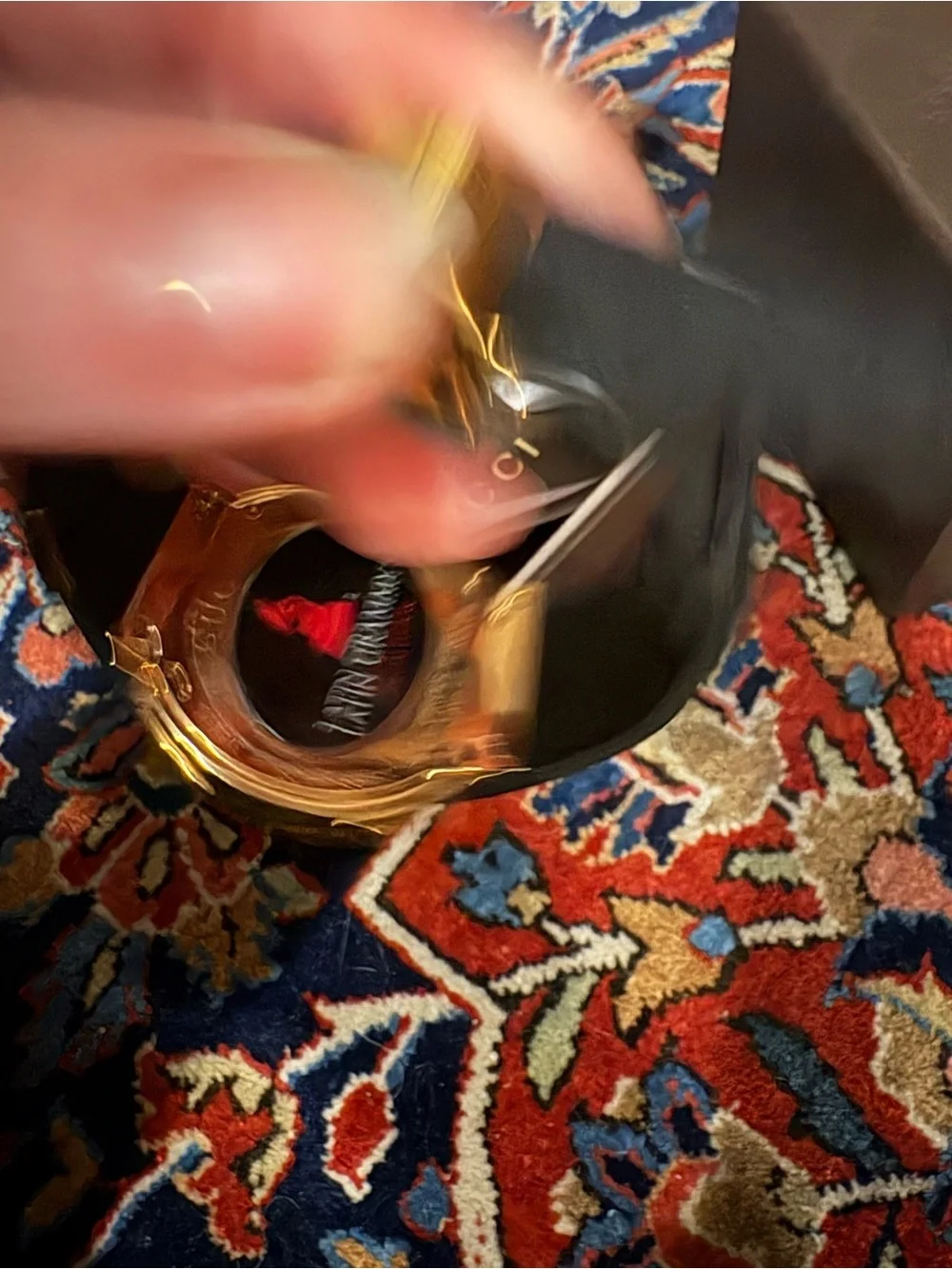 Gucci Black and Gold Men's Special Edition Watch